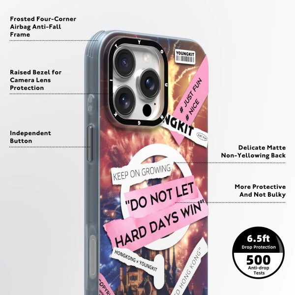 کاور یانگ کیت مدل Urban Vibes Stick کد Z03 مناسب برای گوشی موبایل اپل iphone 16promax